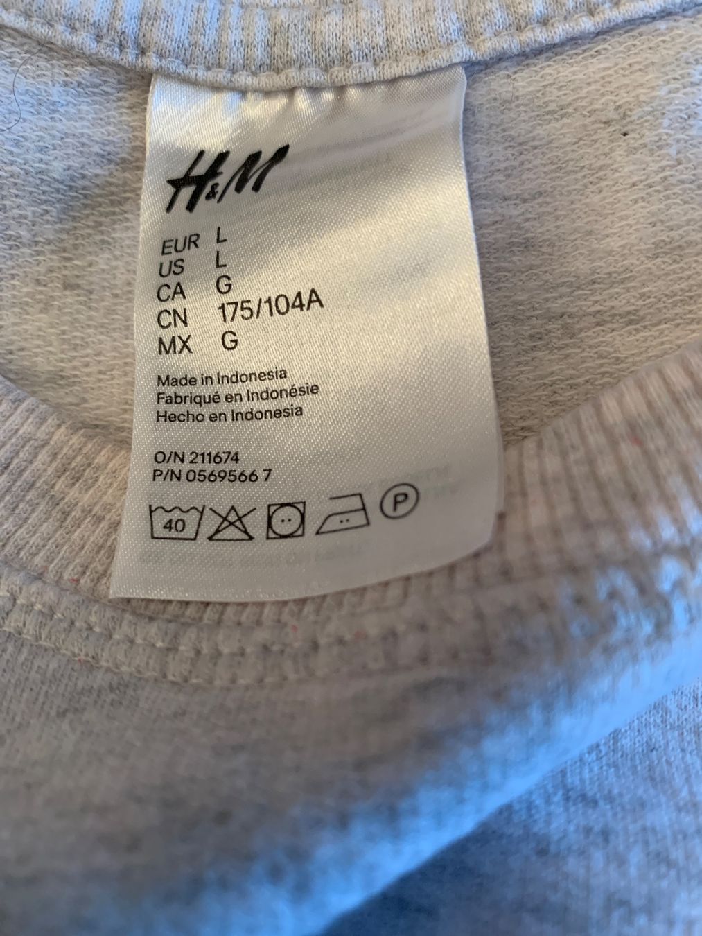 H&M Maglioni & Felpe: Joli pull gris H&M taille L – Usato da MEYRIN venduto da Gwendo10 2