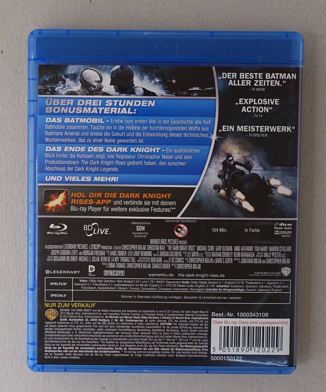 Alle DVDs: The Dark Knight Rises – Gebraucht aus Sessa von fraenklishop 1