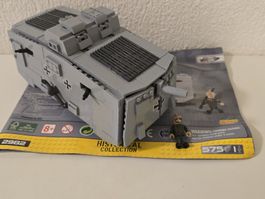Cobi A7V Erster Weltkrieg Panzer 2982, Neuwertig!