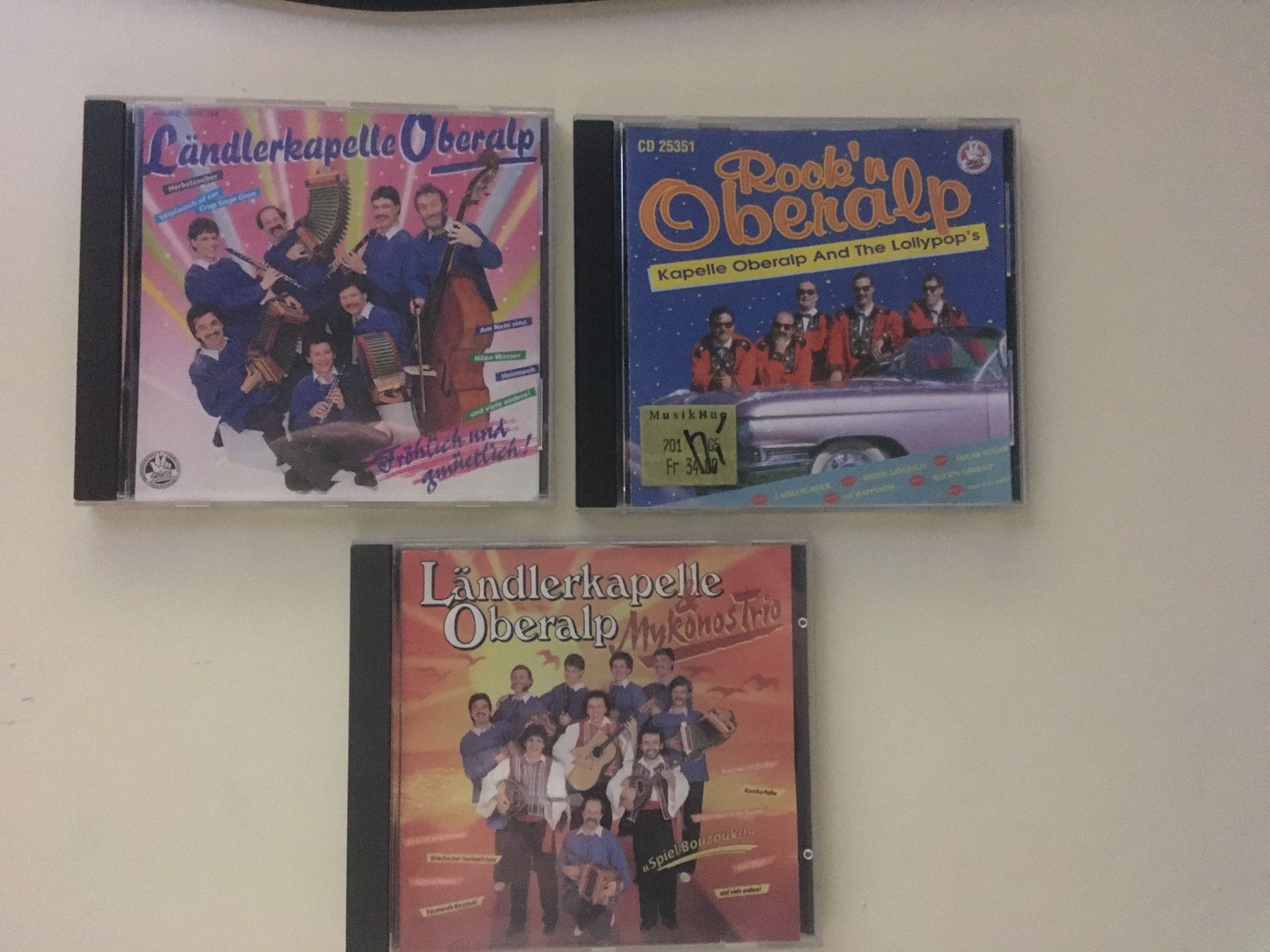 CD: Ländlerkapelle Oberalp 7 CD-Sammlung – Usato da Rüti ZH venduto da Ochello