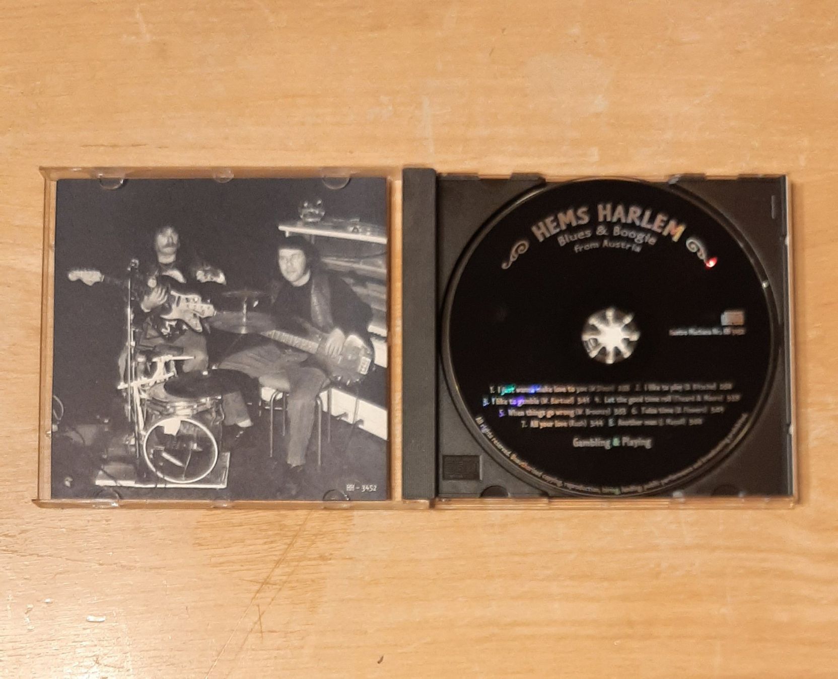 CD: Hems Harlem - Gambling & Playing, Austria Blues & Boogie CD – Usato da Schönenberg TG venduto da Gregordini 2