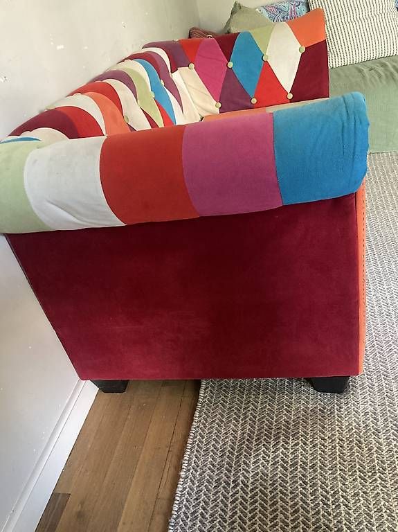 Sofas: Buntes Patchwork-Kindersofa – Gebraucht aus basel von Tube7 3