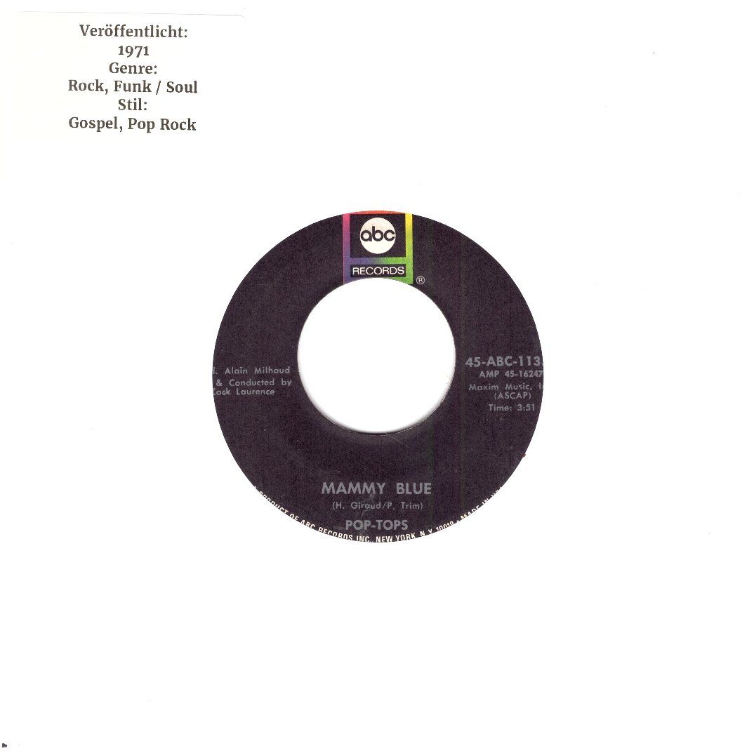 Dischi in vinile: THE POP-TOPS – Usato da Bassersdorf venduto da house-of-vinyl