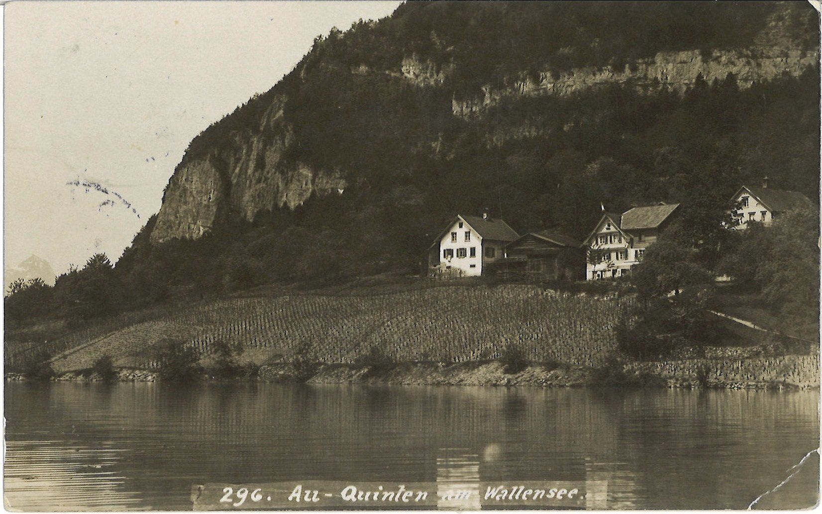Cartoline postali: Antike Ansichtskarte Quinten (SG) – Usato da Chur venduto da mar_95xd