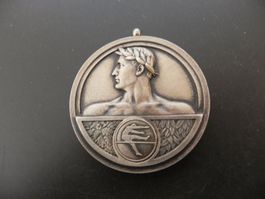 Grosse Alte Turnmedaille Lyon 1953