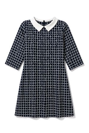 Preppy Retro Kleid Gr. S "Ycoo Paris" Peter Pan Kragen Karo