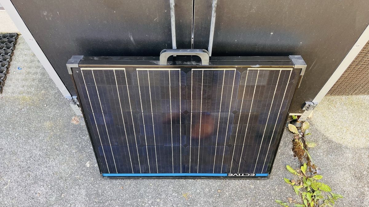 Dispositivi a energia solare: Solar-Koffer  Solarzelle  – Usato da Luzern venduto da Feldbahn33 1