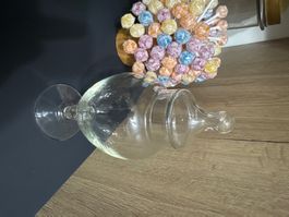 Bonbonnière verre ancienne