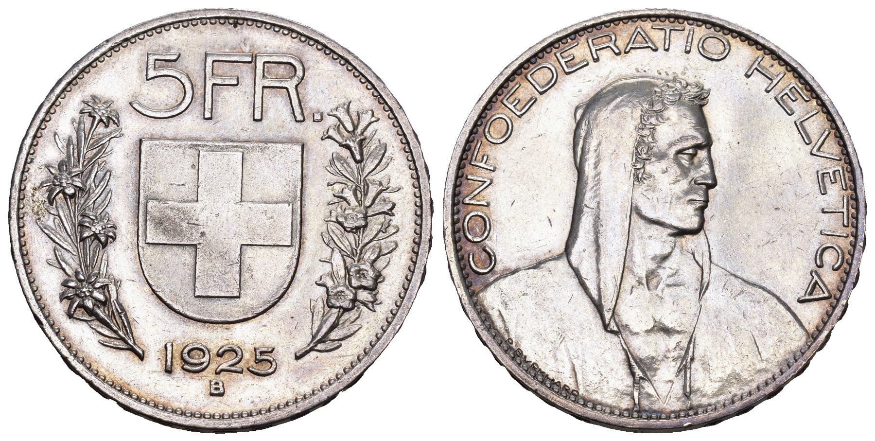 Alle Münzen: Schweiz 1925 – Gebraucht aus Bern von numismatictops