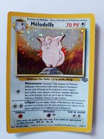 Pokémon Mélodelfe Holo 1/64 Jungle FR Vintage Original Card