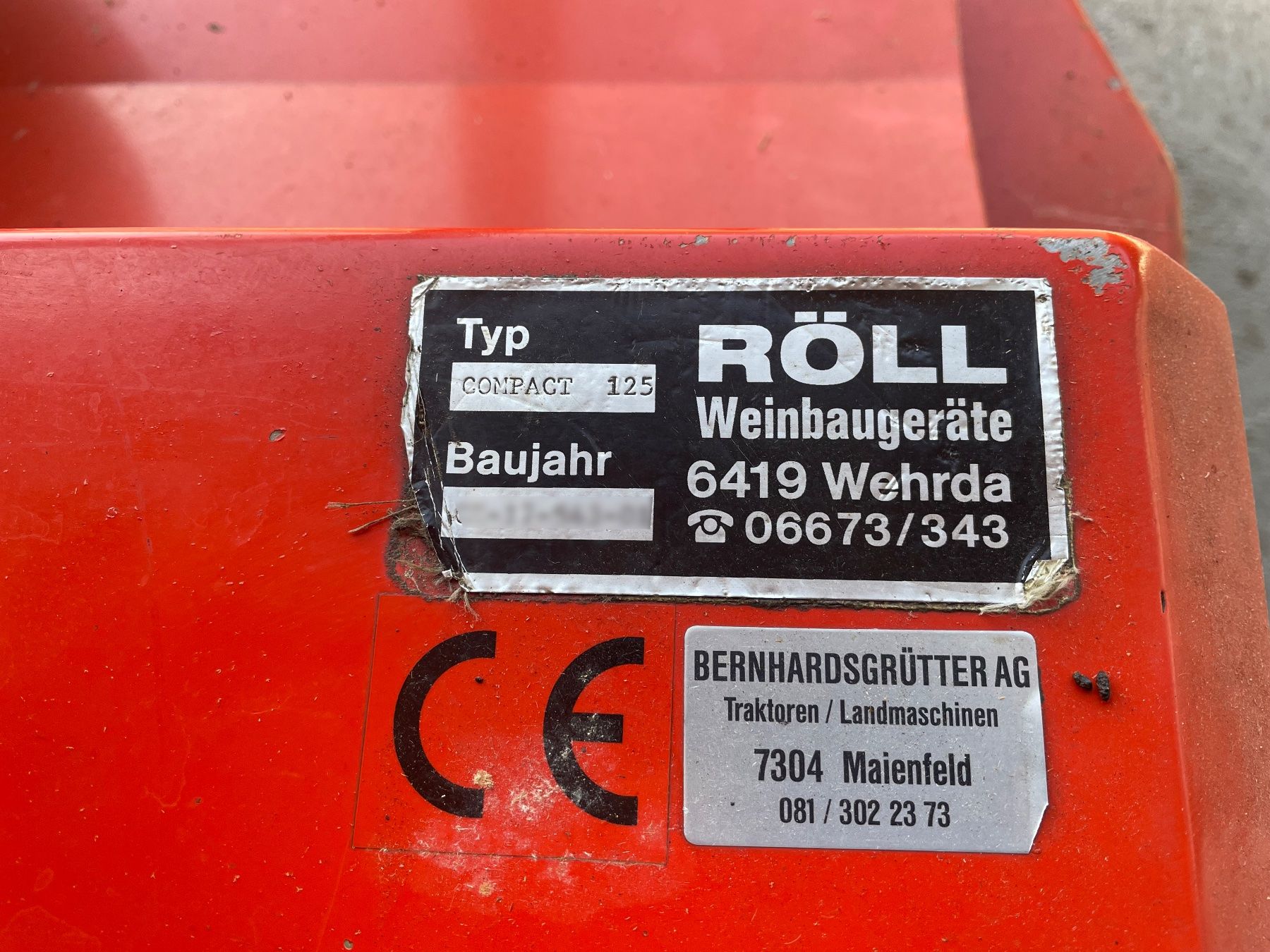 Trinciatrici: Röll Kompakt-Mulcher – Usato da Jenins venduto da hzi 4