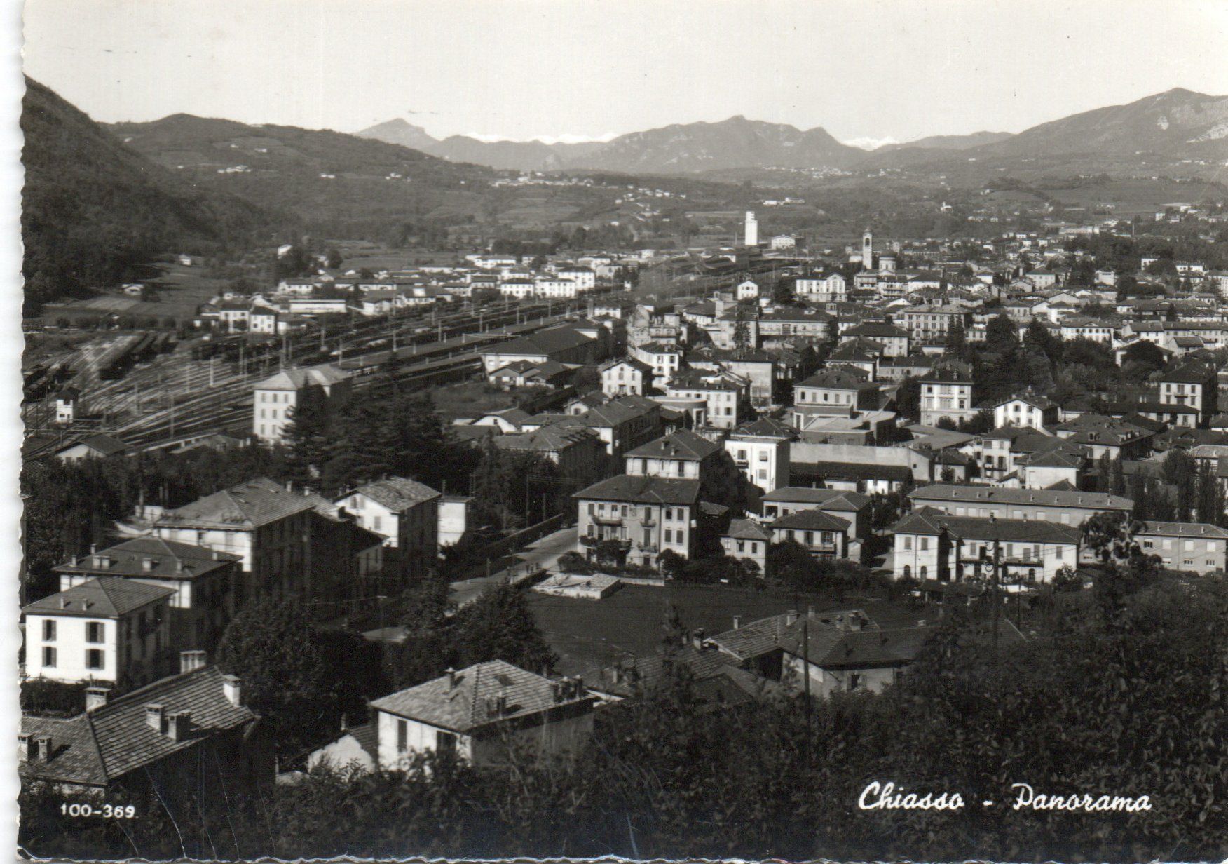 Cartes postales: Chiasso - Panorama – D'occasion à Melano par pisonsdro