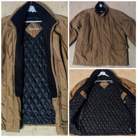 Edle, warme Herren Jacke XL