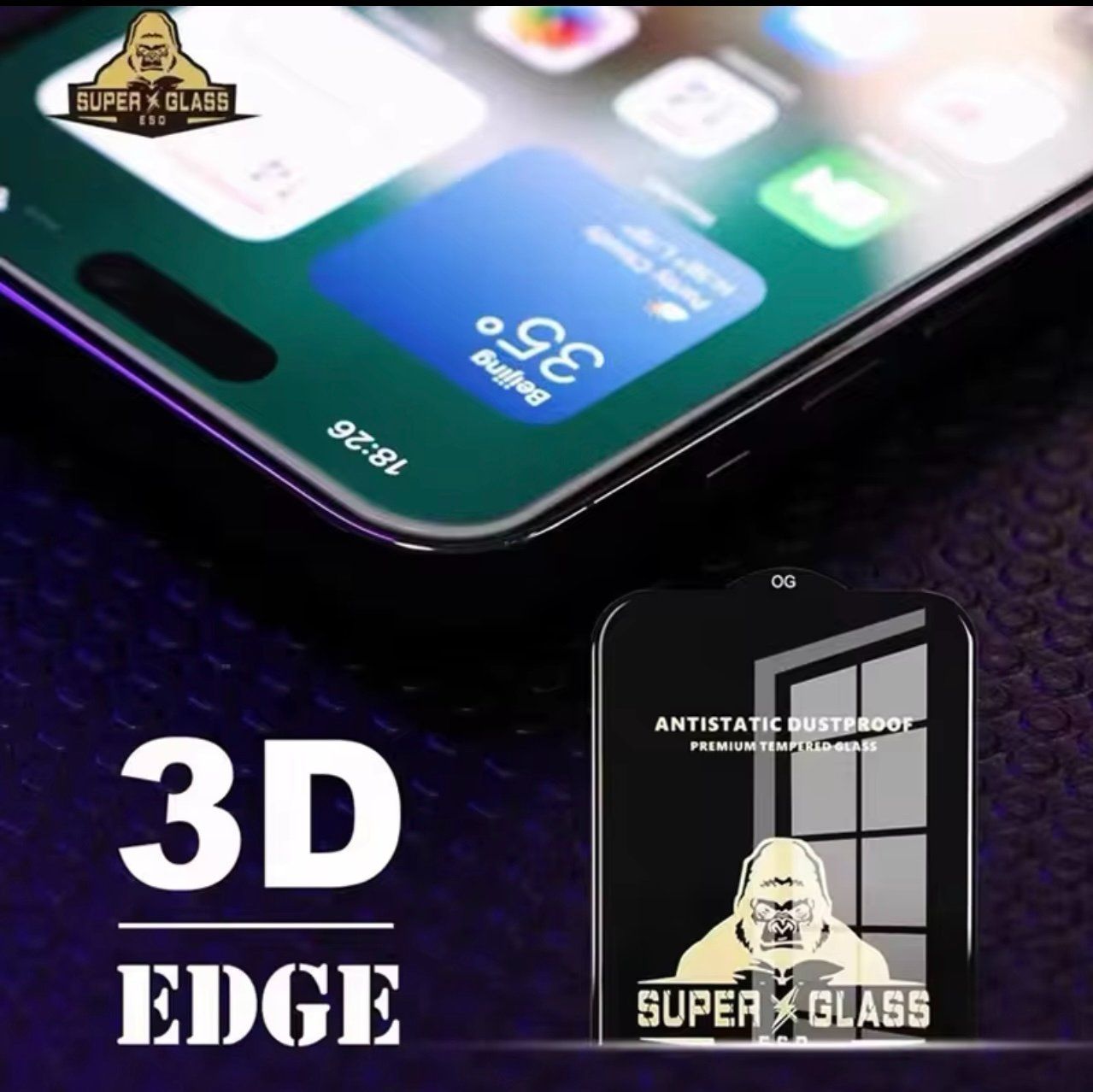 Cover & Protezioni schermo: Verre GORILLE iPhone 15 Pro – Nuovo e nell'imballaggio originale da Eysins venduto da pro_7lnq 7