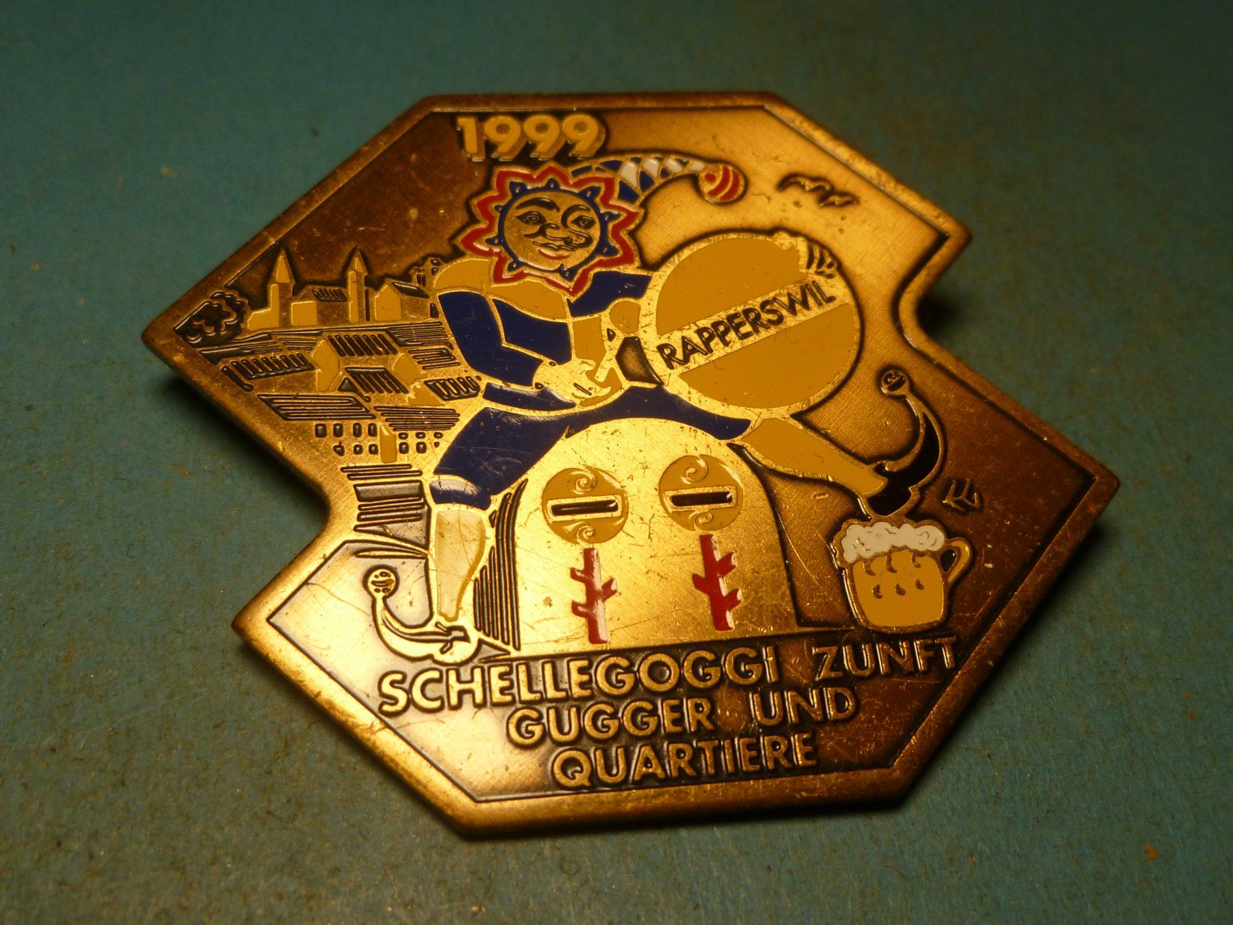 Placchette & Badge: RAPPERSWIL 1999 BRONZE – Usato da Ried (Muotathal) venduto da Mandarin02