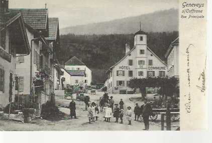 Ansichtskarten: carte postale Geneveys sur Coffrane – Gebraucht aus Sorvilier von carose01