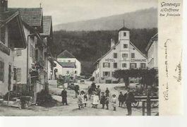 carte postale Geneveys sur Coffrane