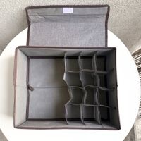 Boîte de rangement à compartiments multiples