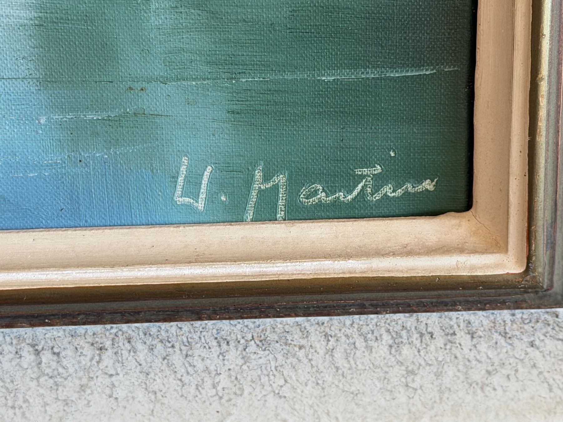Dipinti: W. Martin Original Gemälde – Usato da Basel venduto da PAUL_ART 7