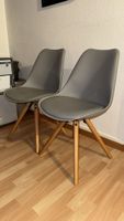 2er-Set moderne Esszimmerstühle (im Vitra-Stil)