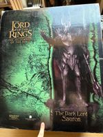 Sauron Statue Herr der Ringe Sideshow Weta leicht defekt 