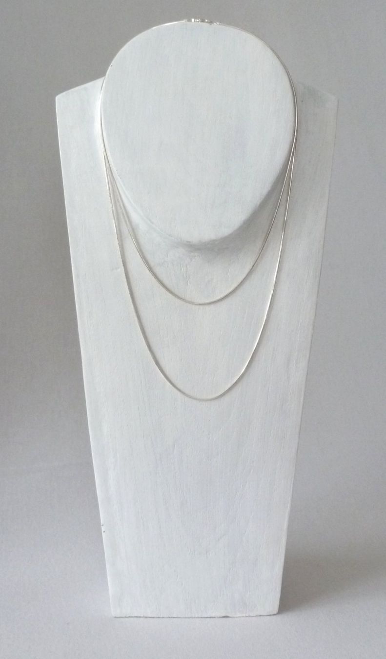 Catenine: Silber-Kette 1,2mm mit Karabinerverschluss 40cm – Nuovo e nell'imballaggio originale da Mauren venduto da Yeelen