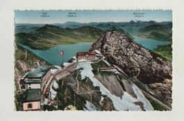 Ansichtskarte Hotels Pilatus-Kulm