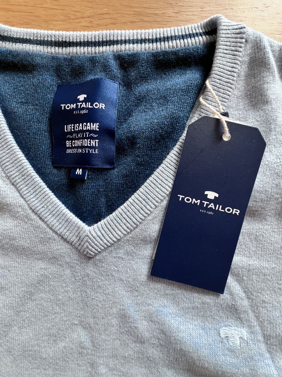 Tom Tailor Maglioni & Felpe: Tom Tailor Herren Strickpullover Gr. M - Neu! – Nuovo e nell'imballaggio originale da Teufen AR venduto da Maleaa 1