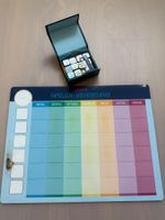 Magnettafel/Wochen-/Tagesplaner von Jako mit vielen Magneten