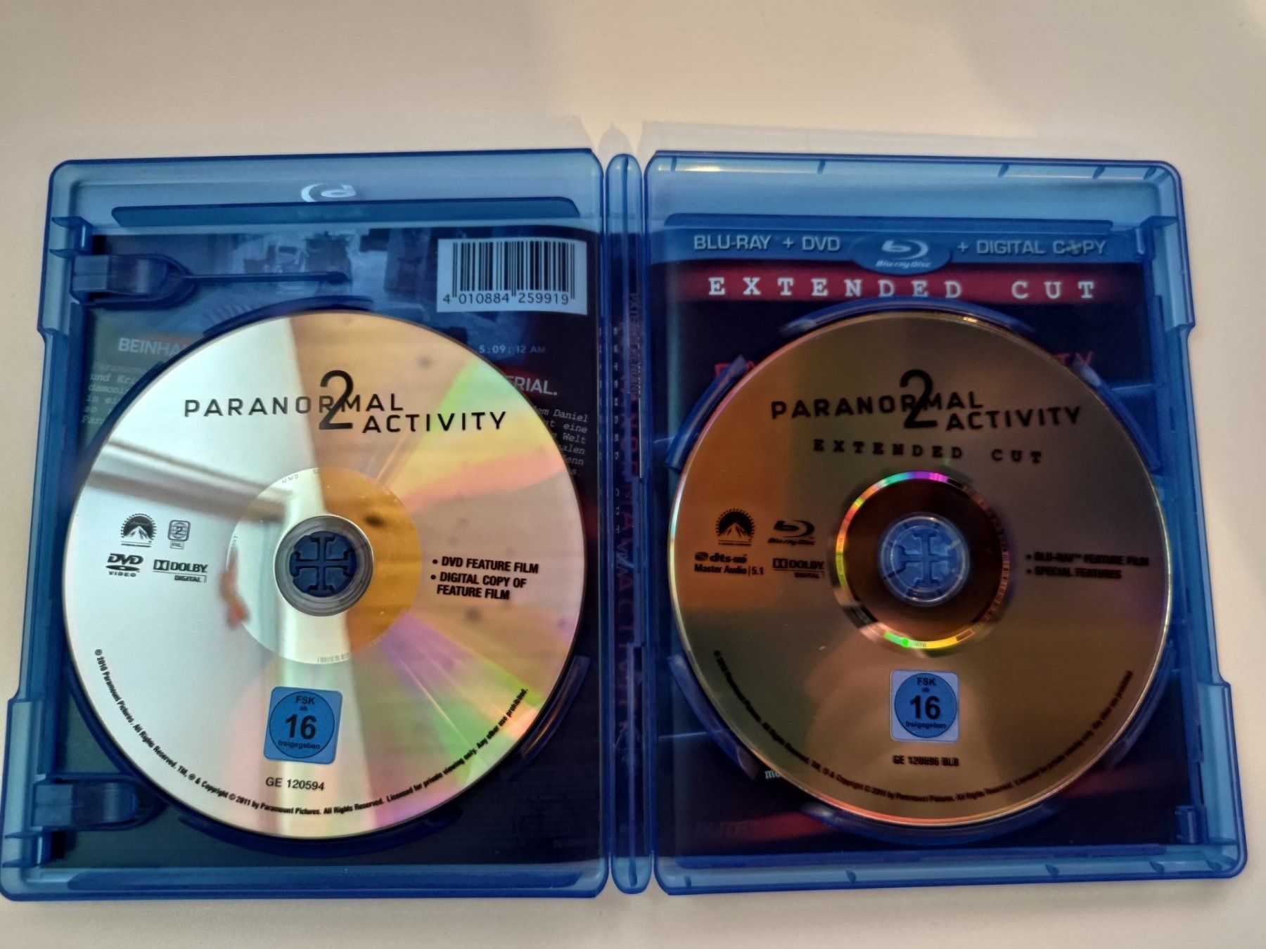 Tous les DVDs: Paranormal Activity 2 – D'occasion à Liestal par Kratzilla 1