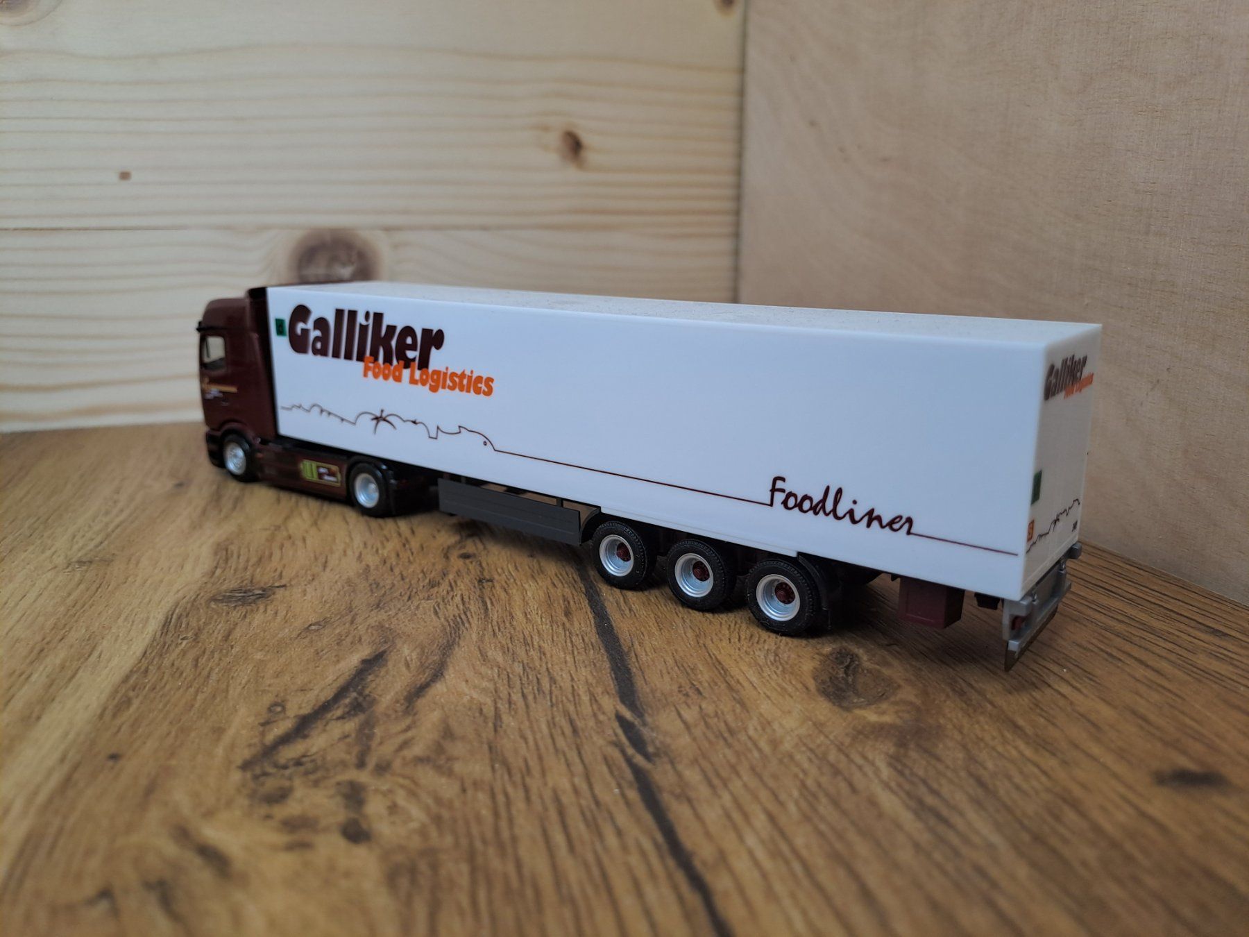 Herpa Modellini d'auto: MB e600 Galliker Food Logistics – Nuovo e nell'imballaggio originale da Reiden venduto da vscp5 3