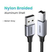 UGREEN Druckerkabel USB-Typ-B auf USB-Typ-A, 2m, blau
