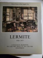 Lermite 1920-1977 - Werk Katalog  Einladung Vernissage 1987