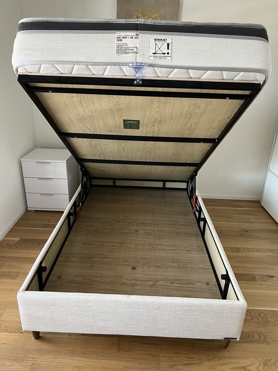 Lits: Boxspringbett + Matratze – D'occasion à Niederglatt ZH par sp57-NZ 5