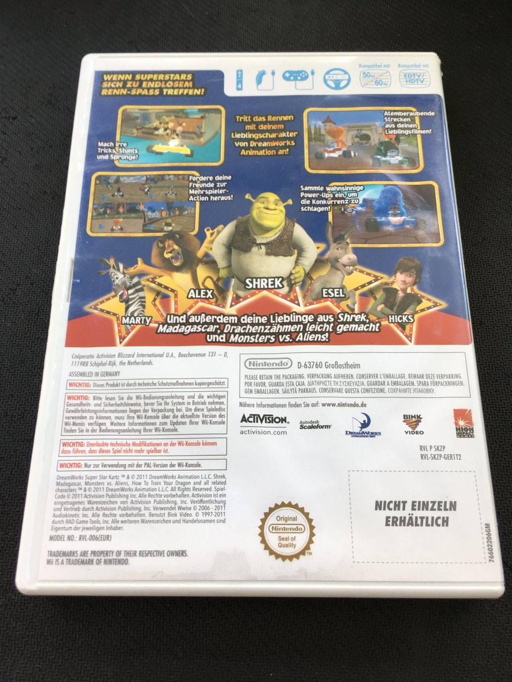 Nintendo Spiele: Superstar Kartz -  Nintendo Wii – Gebraucht aus St.Gallen von sjosjo 1