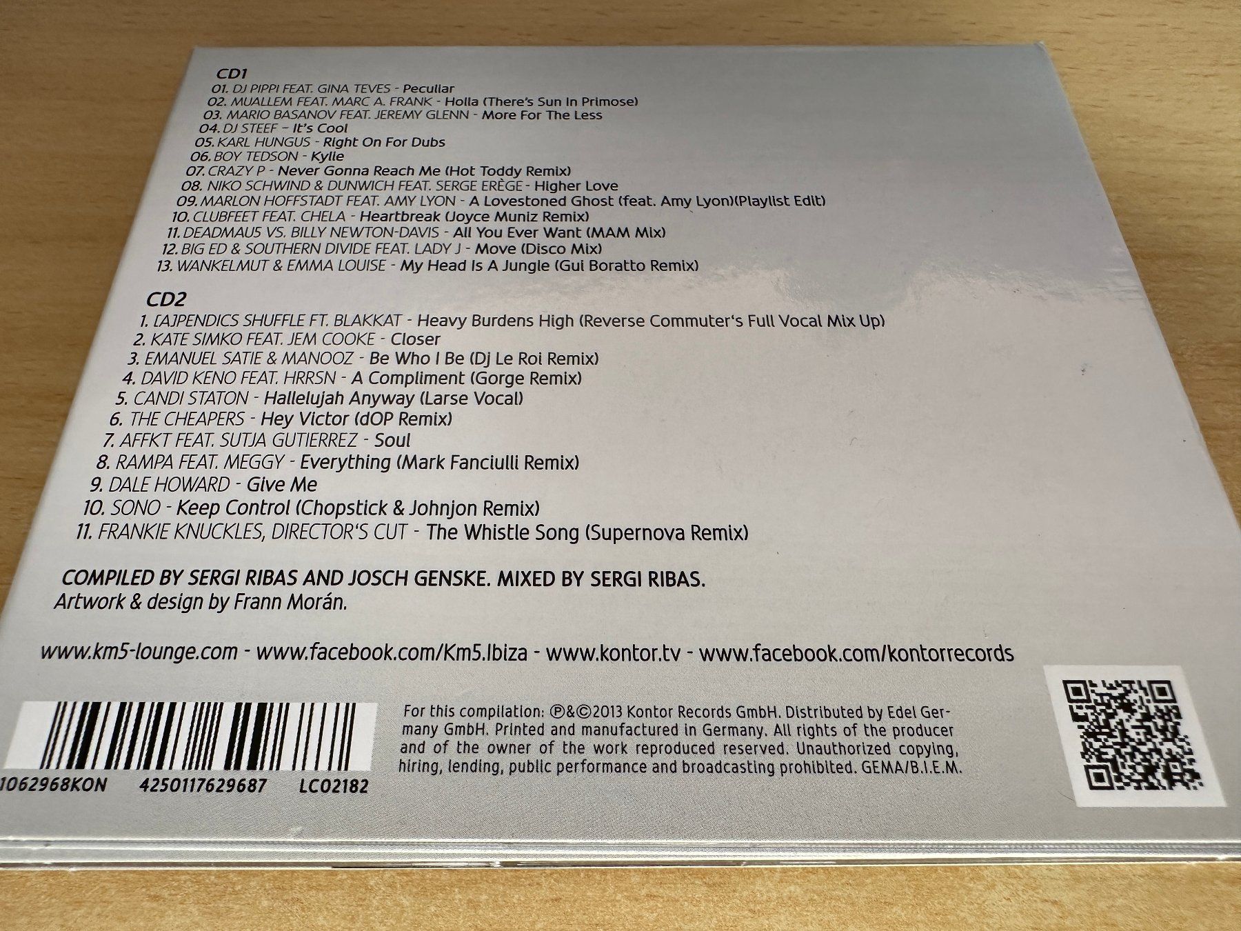 CDs: Various - KM5 Ibiza 2013 Vol.13 - 2 CD – Gebraucht aus Rikon im Tösstal von Alpenmutz 1