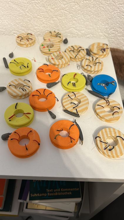 Forellen Fliegen 6er Set Turks Tarantel - Perfekt Für Fliegenfischen Auf Forelle & Saibling