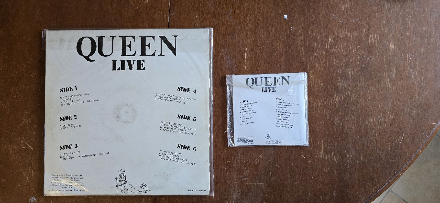 Dischi in vinile: Queen Long Life To The Queen Vinyle et CD – Usato da Longirod venduto da laumatthey 1