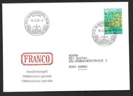 Sonderbrief S. 1352 750 Jahre Allmendingen 10.2.1989