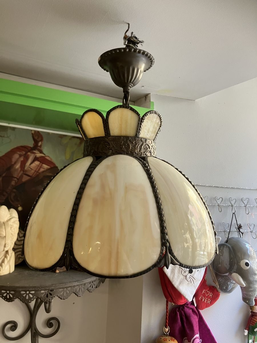 Lampadari & plafoniere: Joli Lustre lampe coquillages – Usato da La Neuveville venduto da Canelle4