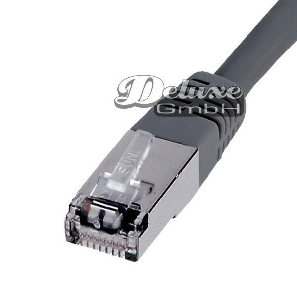Kabel: 10m FTP LAN Kabel RJ45 Netzwerkkabel Patchkabel grau, B-Ware – Neu (gemäss Beschreibung) aus Schaffhausen von Spezialist 1