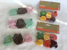 5 Packungen neue Streudekoration aus Textil