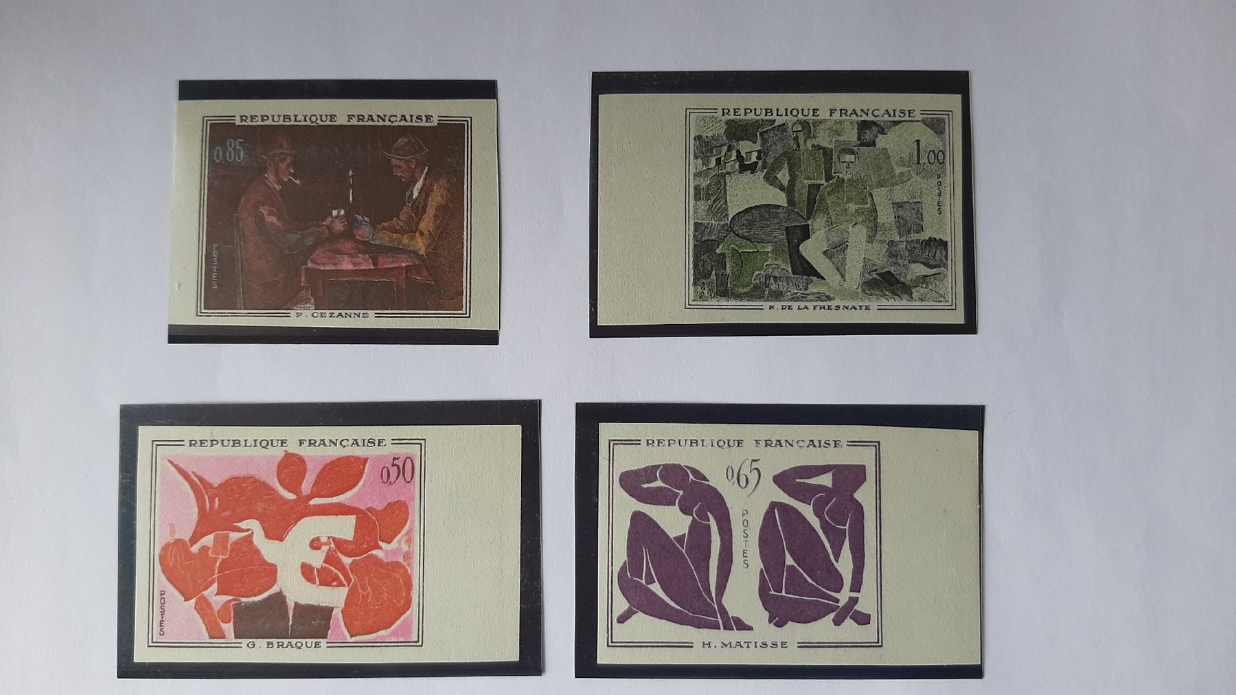 Tutti i francobolli: Timbres Français non dentelé neuf sans charnière – Nuovo e nell'imballaggio originale da Lausanne venduto da 55michel