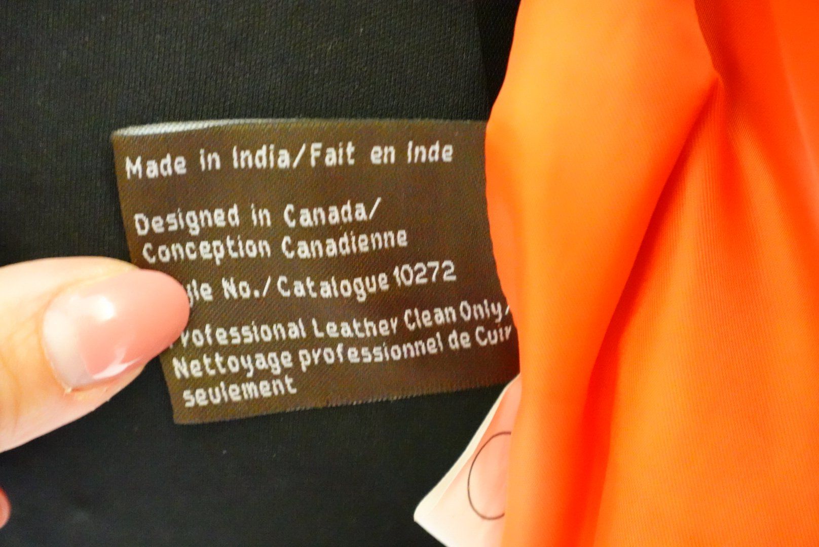 Giacche: Vintage Orange Genuine Leather Blazer Jacket – Usato da Lugano venduto da T.U.C. 7