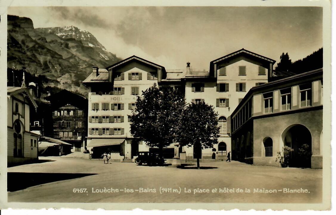 Cartoline postali: Leukerbad 1936 – Usato da Hochdorf venduto da Ziegel-16