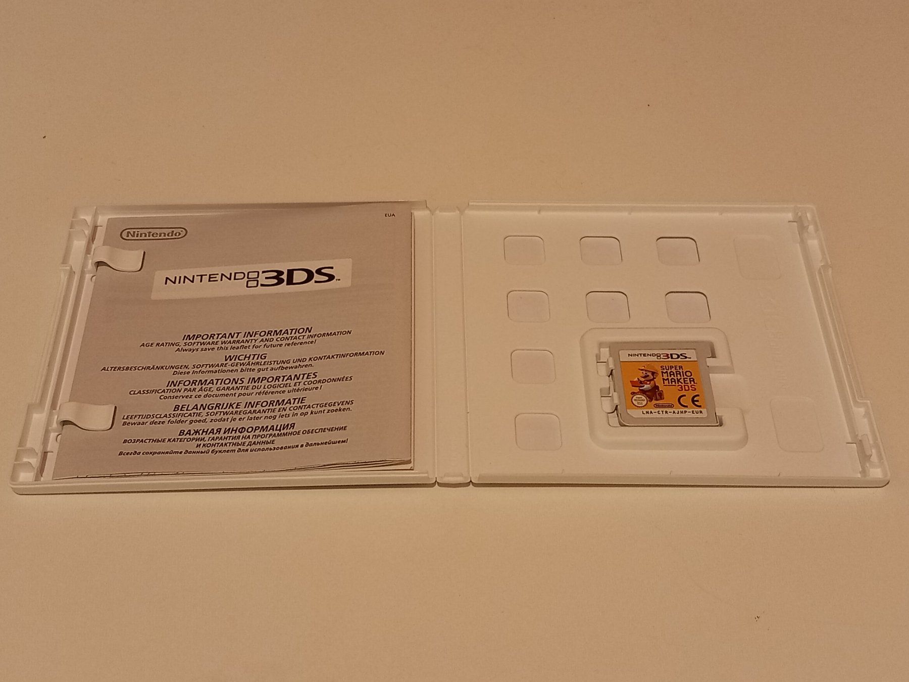 Nintendo Giochi: Super Mario Maker 3DS – Usato da Carouge GE venduto da CLODIAR 1