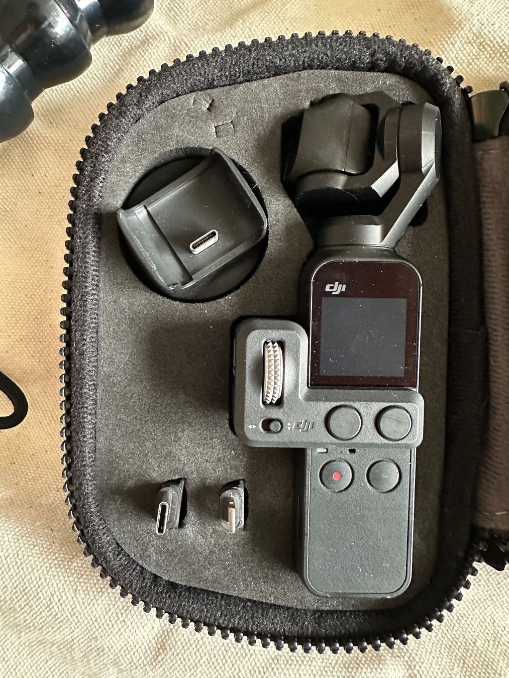 DJI Action Cam: Dji Osmo Pocket mit viel Equipment – Usato da Dotzigen venduto da YGMT 2