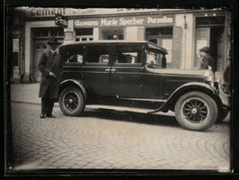 Fotografie Auto Chrysler Limousine vor P