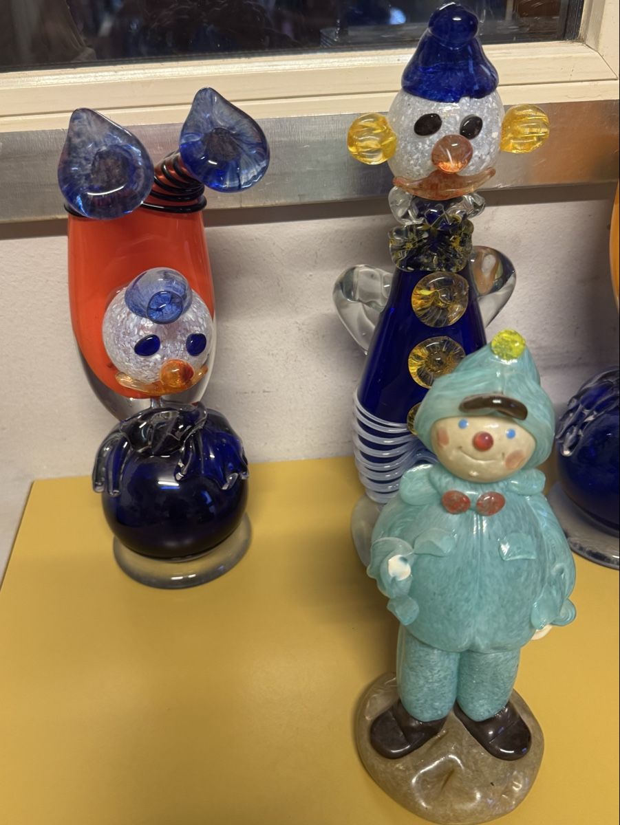 Sculture & Statue: Glas Skulpturen 8 stk.  – Usato da Schlieren venduto da Freundlich02 4