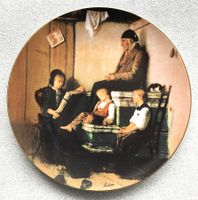 Porzellanfabrik Langenthal Sammelteller Serie Albert Anker